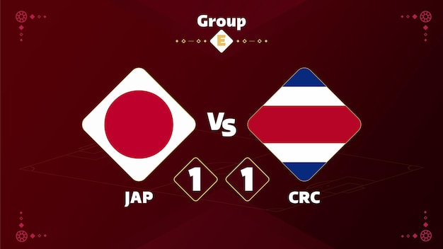 Qatar 2022 competitie Japan vs Costa Rica wedstrijd