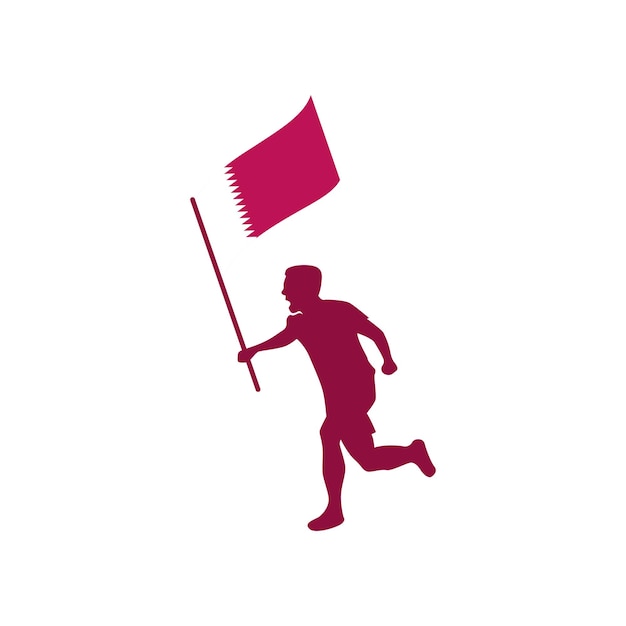 Qatar Element Independence Day Illustration Design Vector