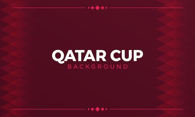 Vector qatar football cup maroon abstract background vector illustration pattern for banner card website