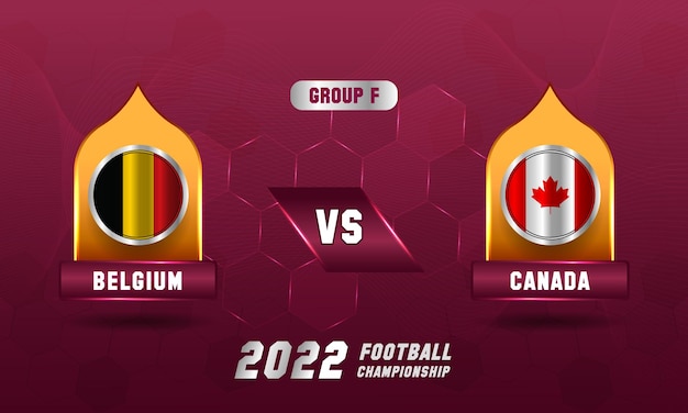 Qatar Soccer World Cup 2022 België vs Canada wedstrijd