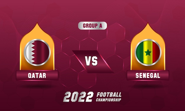 Qatar Soccer world cup 2022 Qatar vs Senegal match