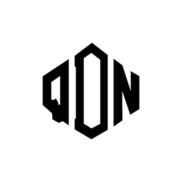 フォーマット: QDN フォーム: QDN ポリゴン フォーム : QDN クーブ フォーム フォーム QDN フォルマ: QDN ヘクサゴン ベクトル フォーマート: QDN ホワイト&ブラック カラー: QDN モノグラム ビジネス&リアルエステート ロゴ