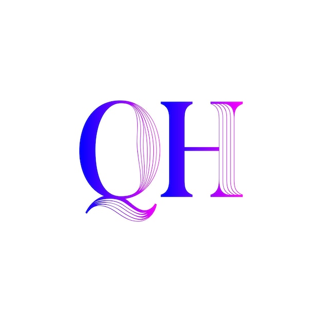 Vector qh minimal logo