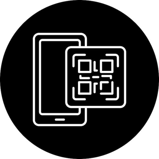 Икона кода Qr