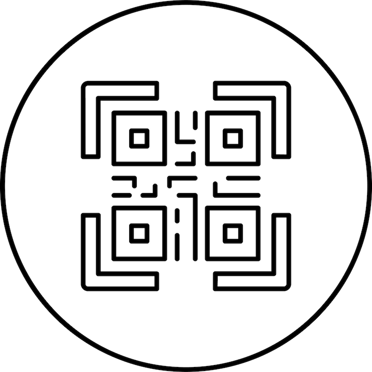 Vector qr code icon