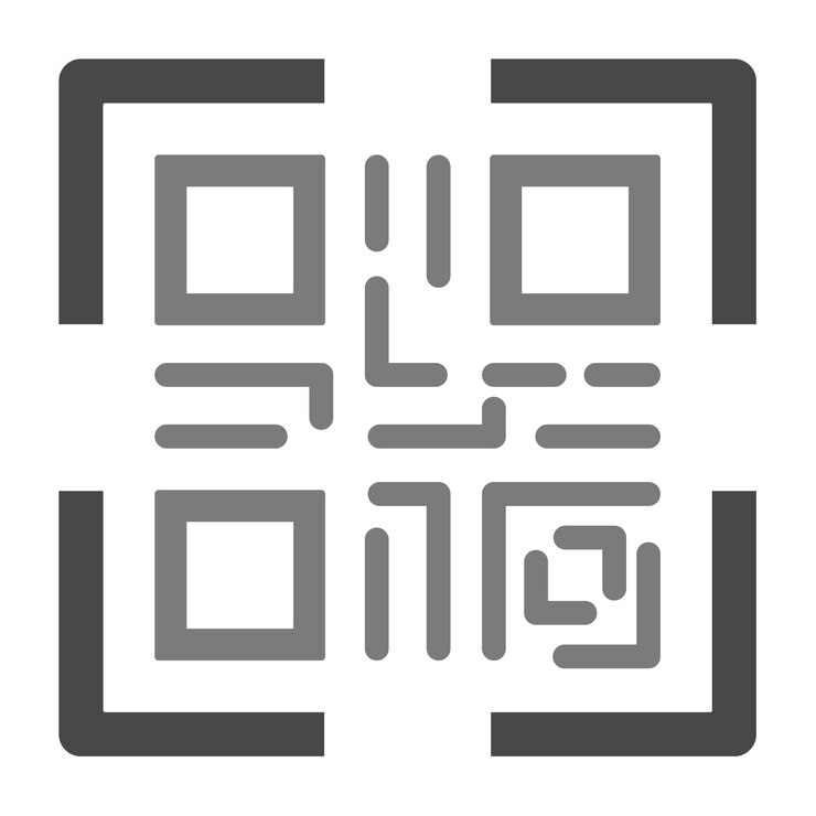 Vector qr code icon