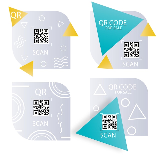 Набор меток qr-кода