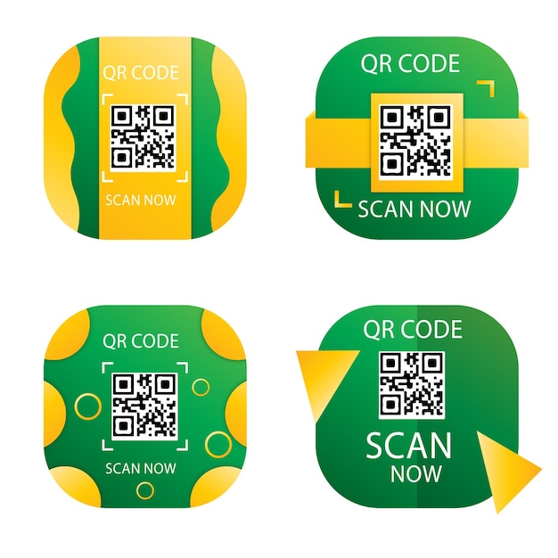 QR Code label set