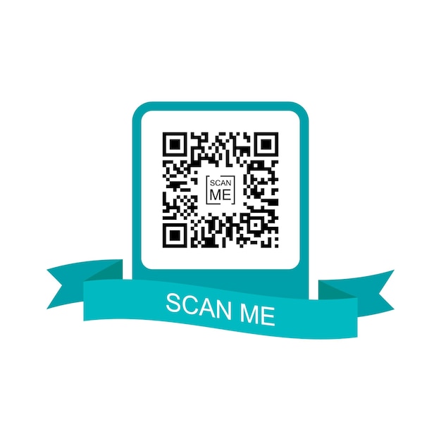 Qr code for mobile app payment and phone scan me