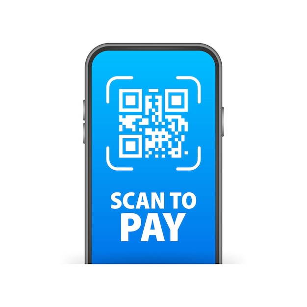 QR code payment Scan to pay QR code scan to smartphone