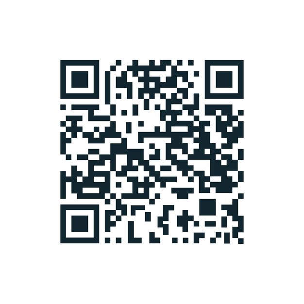 Qr code sample for smartphone scanning qr code