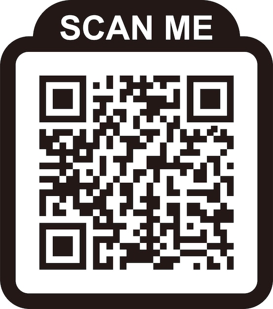 QR-code scan icoon Scan me frame QR-code scannen voor smartphone
