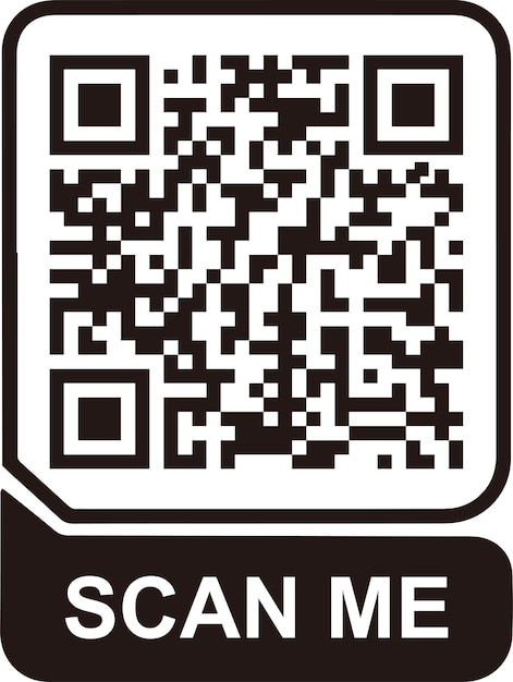 QR-code scan icoon Scan me frame QR-code scannen voor smartphone
