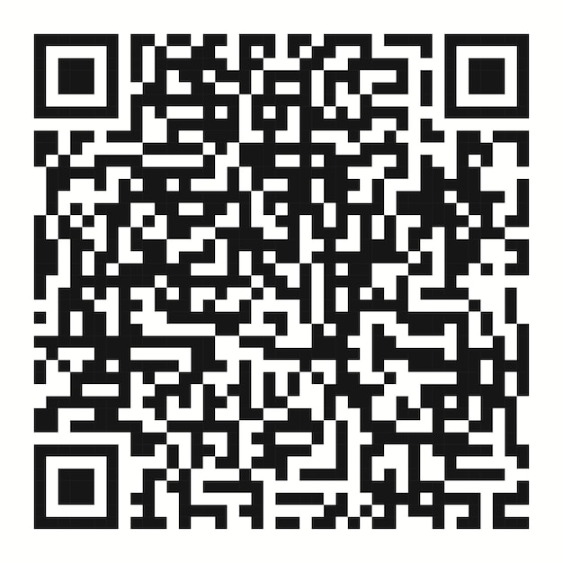 Qr 코드 벡터 아이콘 스마트폰 스캔을 위한 Qr 코드 샘플 벡터