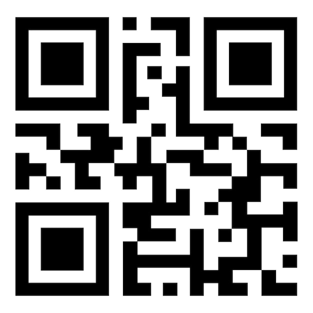 Icona vettore codice qr