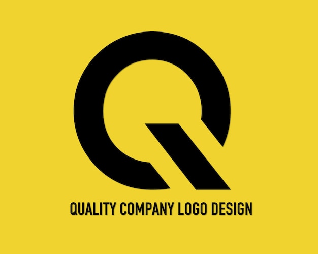 Vector quality company logo design vector