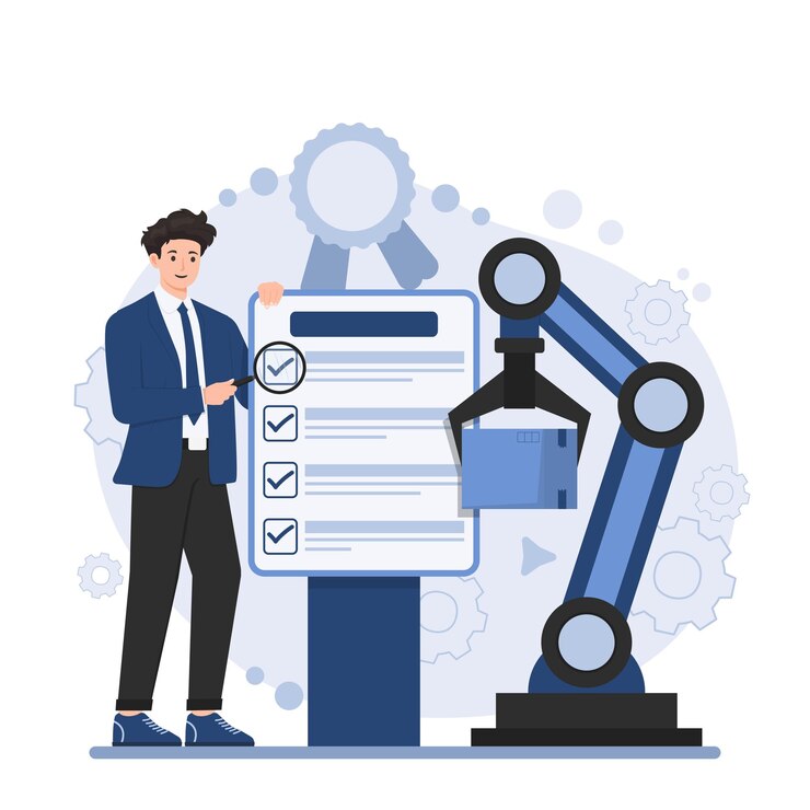 Vector quality control and iso automation in the manufacturing process