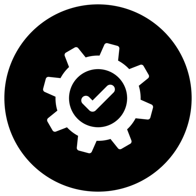 Vector quality control vector icon design illustration