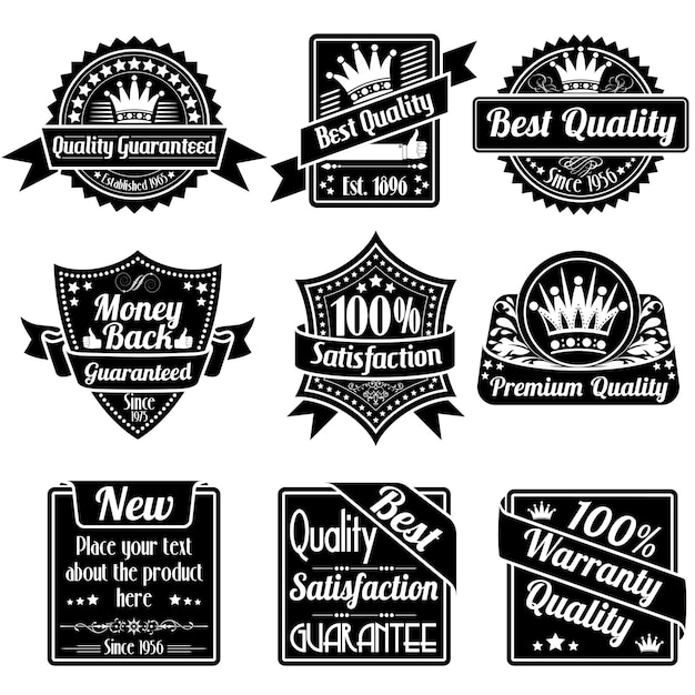 Quality and guarantee labels