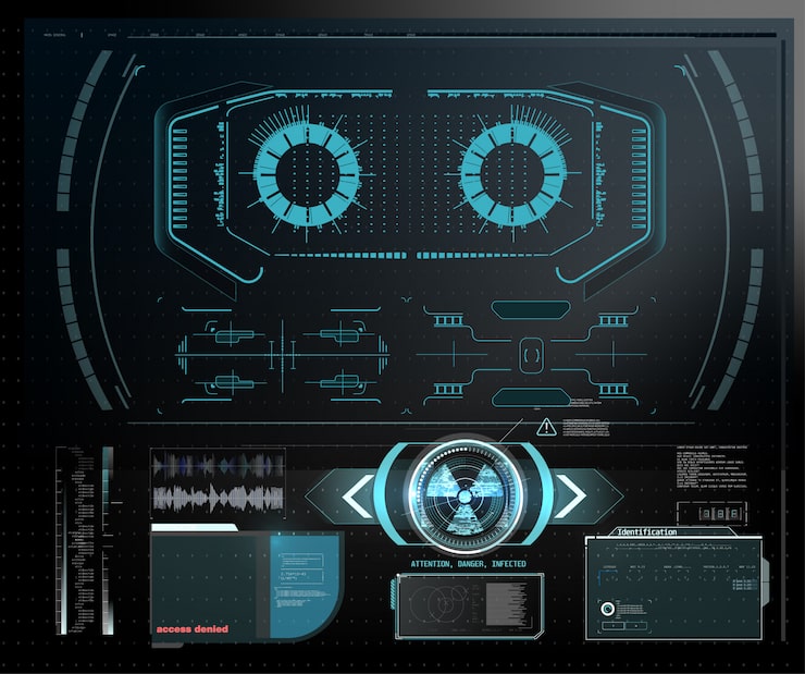 Вектор квантовый компьютер, обработка больших данных, концепция базы данных. изометрические баннер цпу. концепция цп процессоров центрального компьютера. цифровой чип футуристический процессор микросхемы с огнями на синем фоне.