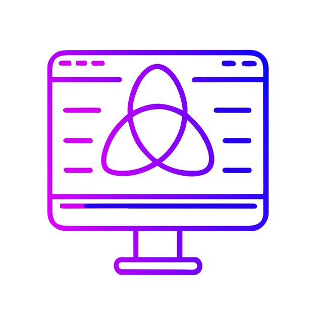 quantum computer programming vector graphics illustration eps source file format lossless scaling ic