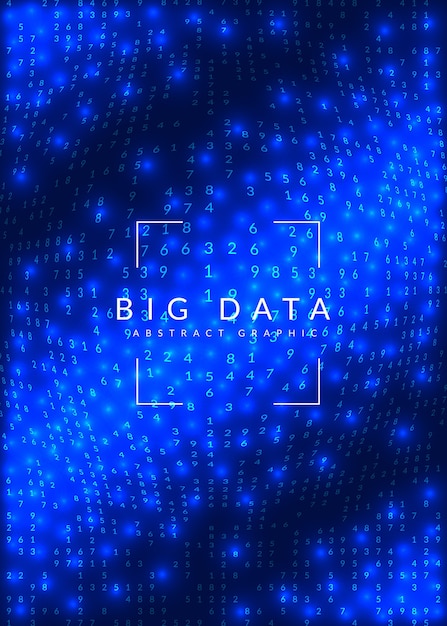 Vettore sfondo del computer di innovazione quantistica. tecnologia digitale. intelligenza artificiale, apprendimento profondo e concetto di big data