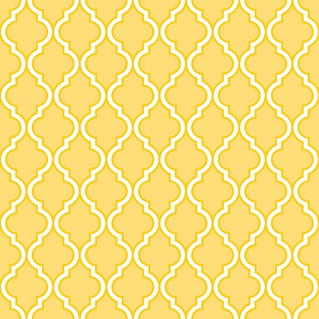 Vector quatrefoil seamless pattern