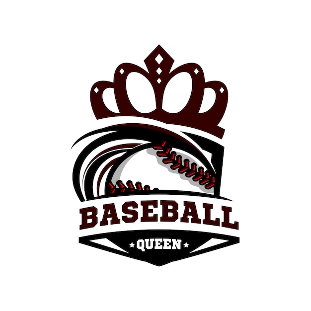 Logo queen baseball