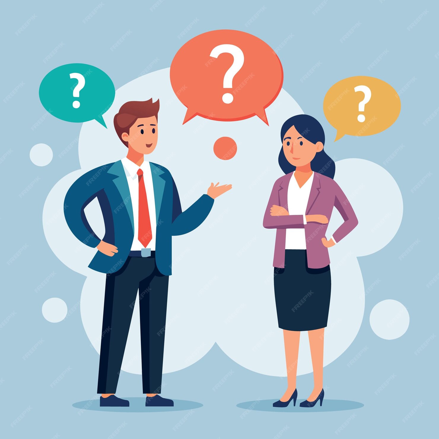 Premium Vector | Question and answer FAQ frequently asked questions or …
