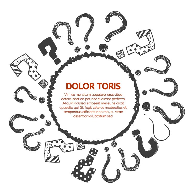 Vector question concept design