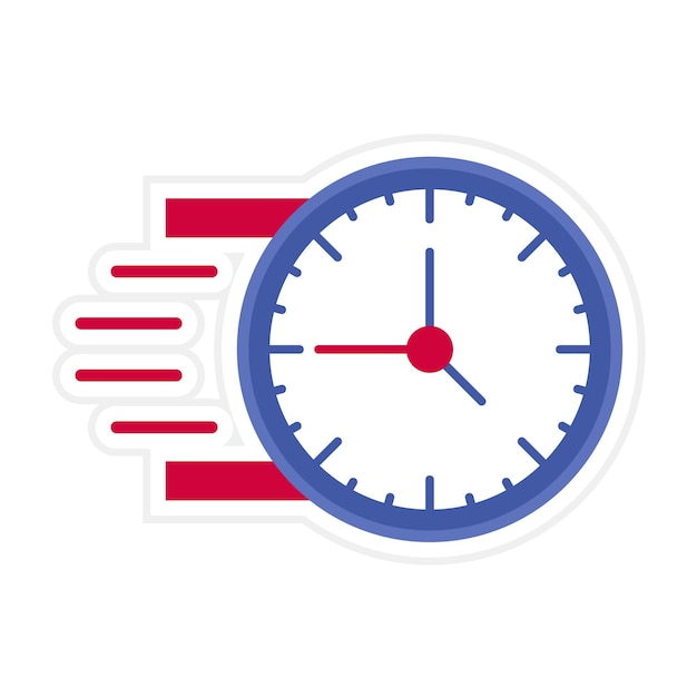 Quick Response vector icon Can be used for Time and Date iconset