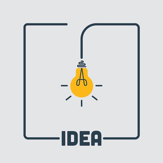 Quick Tips badge with light bulb and speech bubble Trendy flat vector on white background