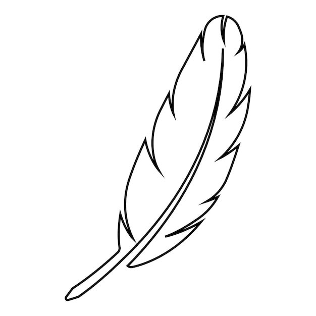 Дизайн шаблона иллюстрации логотипа Quill Pen