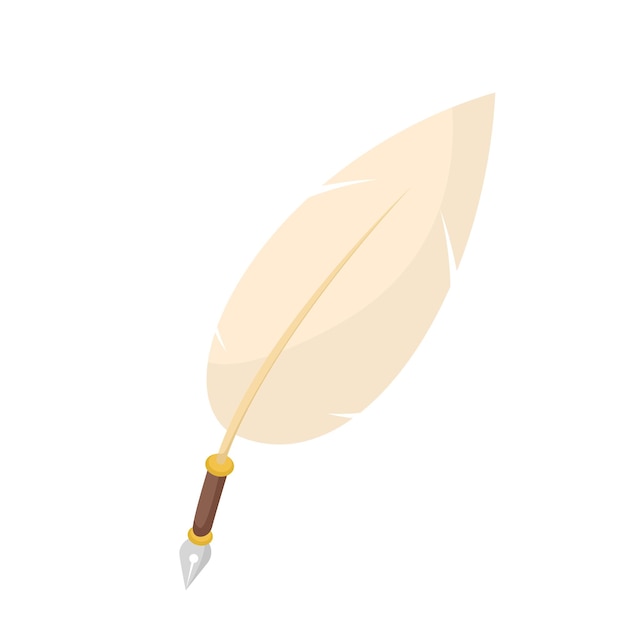 Quill and pointed pen
