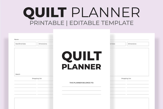 Planner trapunta