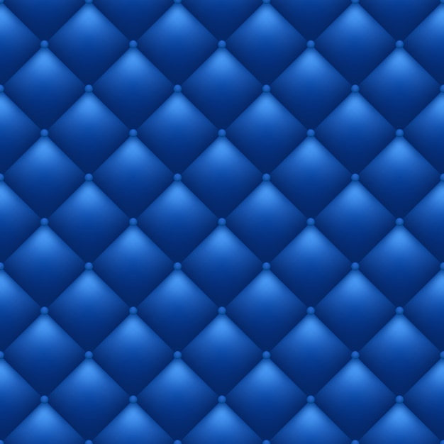 Vector quilted blue background