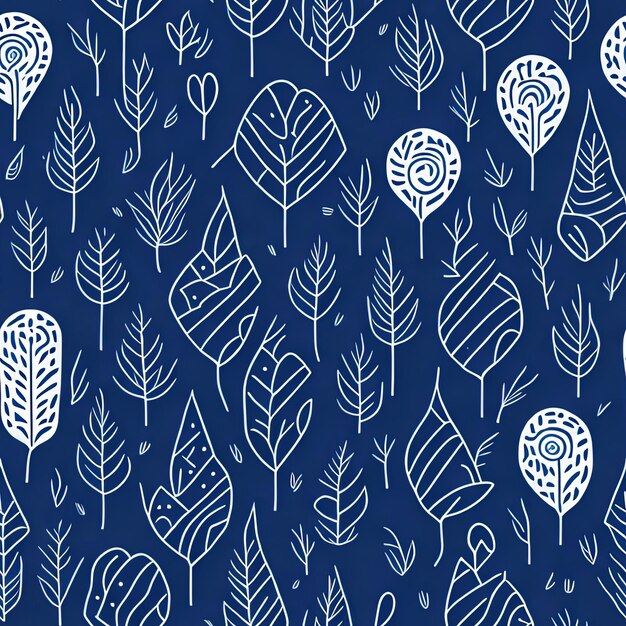 Quirky doodle delights vector patterns for home decor