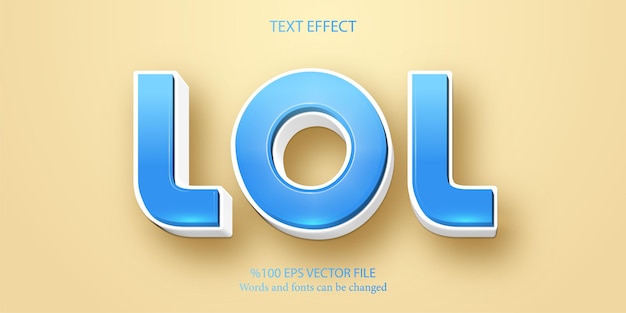 Quite modest but elegant editable text effect with blue tones lol