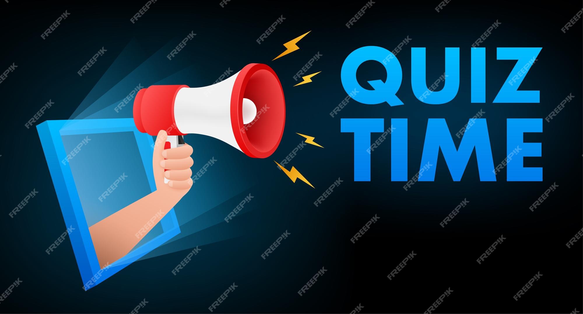 Quiz time banner. The concept is the question with the answer. Vector  illustration. 29954873 Vector Art at Vecteezy