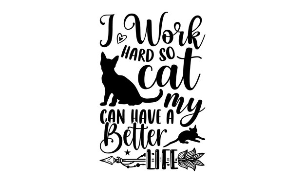 A quote about a cat and a cat.