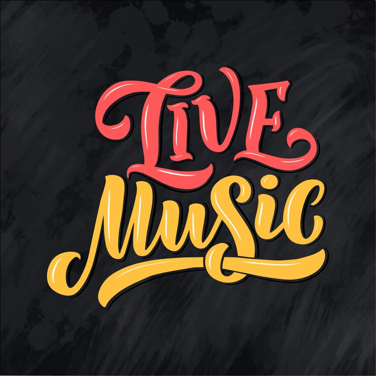 Premium Vector Quote about music hand drawn vintage illustration