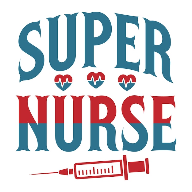 Vector quote about nurse t-shirt design file