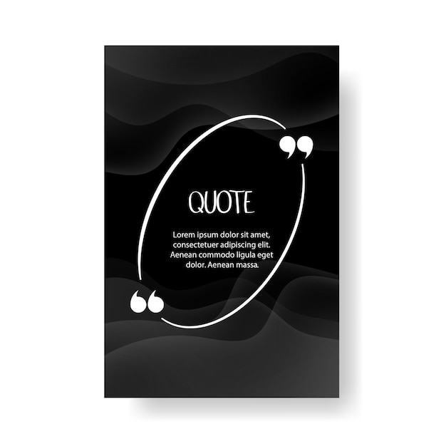 Quote box and speech bubble templates set vector illustration