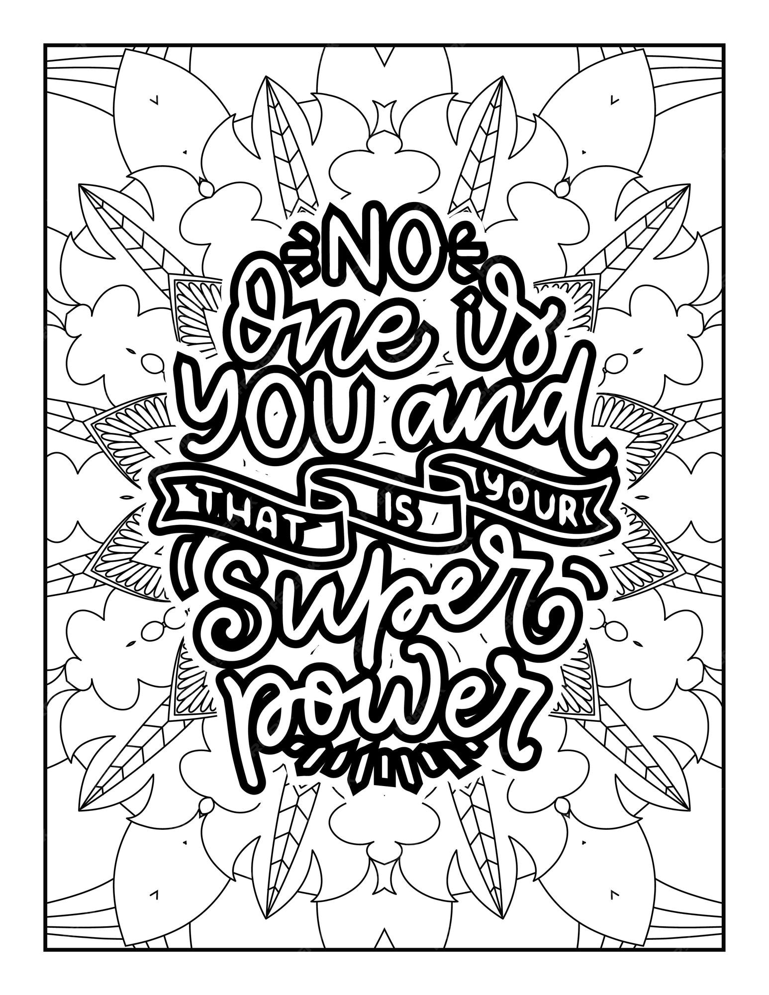 Premium Vector Quotes Coloring Pages Quotes Positive Quotes Coloring Inspirational Quotes premium-vector-quotes-coloring-pages-quotes-positive-quotes-coloring-inspirational-quotes