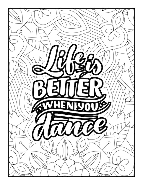 Quotes Coloring Pages Quotes Positive Quotes Coloring Inspirational Quotes typography quotes