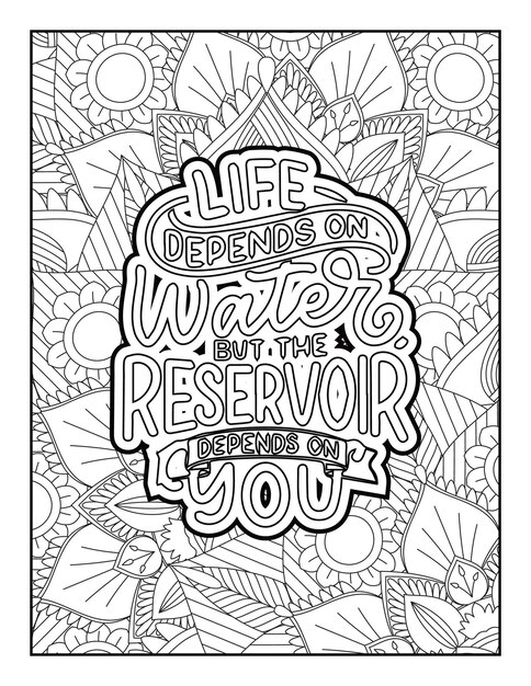 Quotes, Quotes Coloring Pages, positive quotes, inspirational quotes, typography quotes