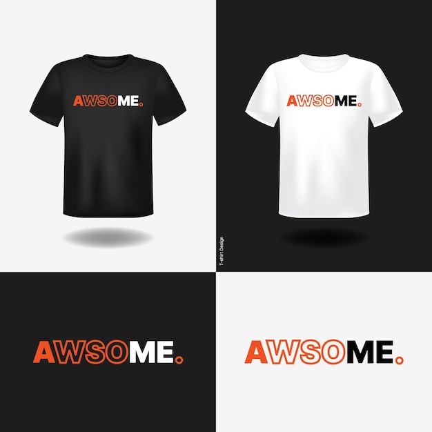 Quotes T-shirt Design or premium Vector file