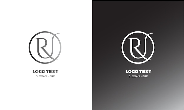 R alphabet letter icon logo design