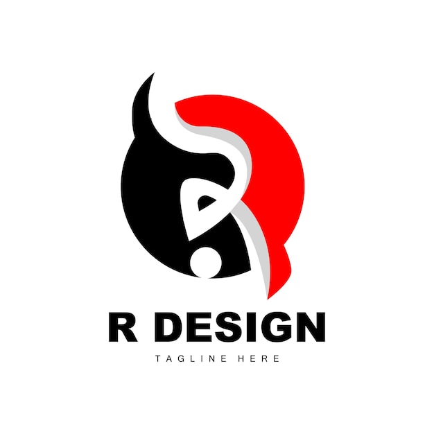 R Letter Logo Alphabet Vector Initial R Product Brand Logotype Design