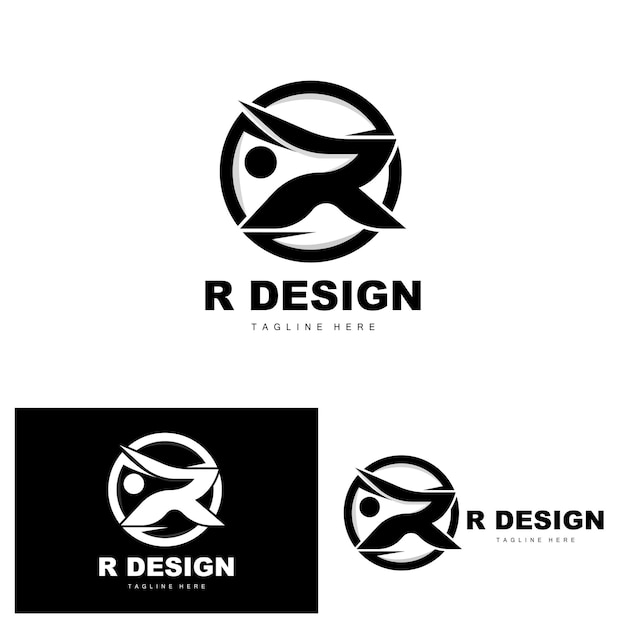 R Letter Logo Alphabet Vector Initial R Product Brand Logotype Design